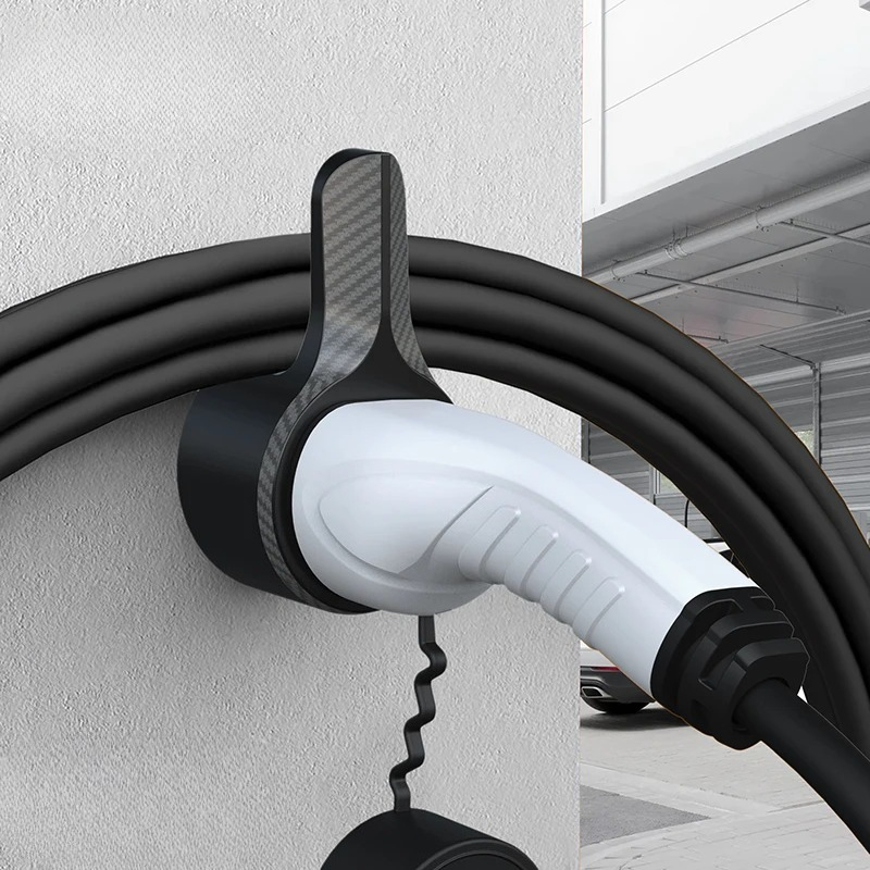 Ev Charging Cable - ที่ยึดสายชาร์จ EV สำหรับรถยนต์ไฟฟ้า ประเภทที่ 2 สายชาร์จพร้อมการป้องกันพิเศษสำหรับติดตั้งบนผนัง