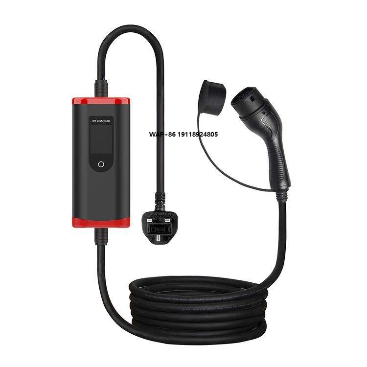 Type 2 Charger - เครื่องชาร์จรถยนต์ไฟฟ้าแบบพกพา 7 กิโลวัตต์ ประเภท 2 (IEC
