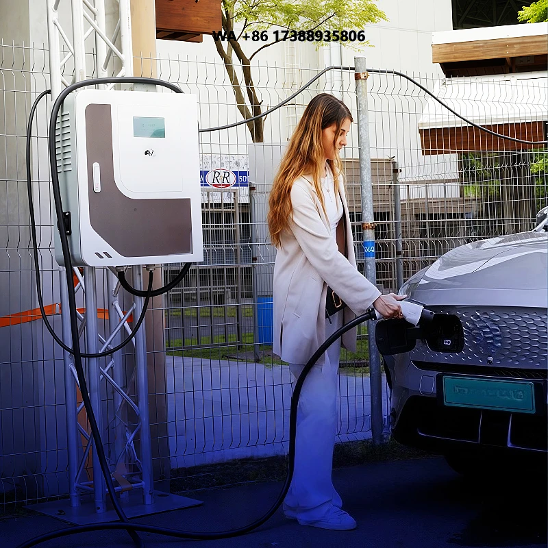 Dc Fast Charger 30Kw Wallbox Commercial - เครื่องชาร์จรถยนต์ Penoda DC Wallbox 20kw 30kw
