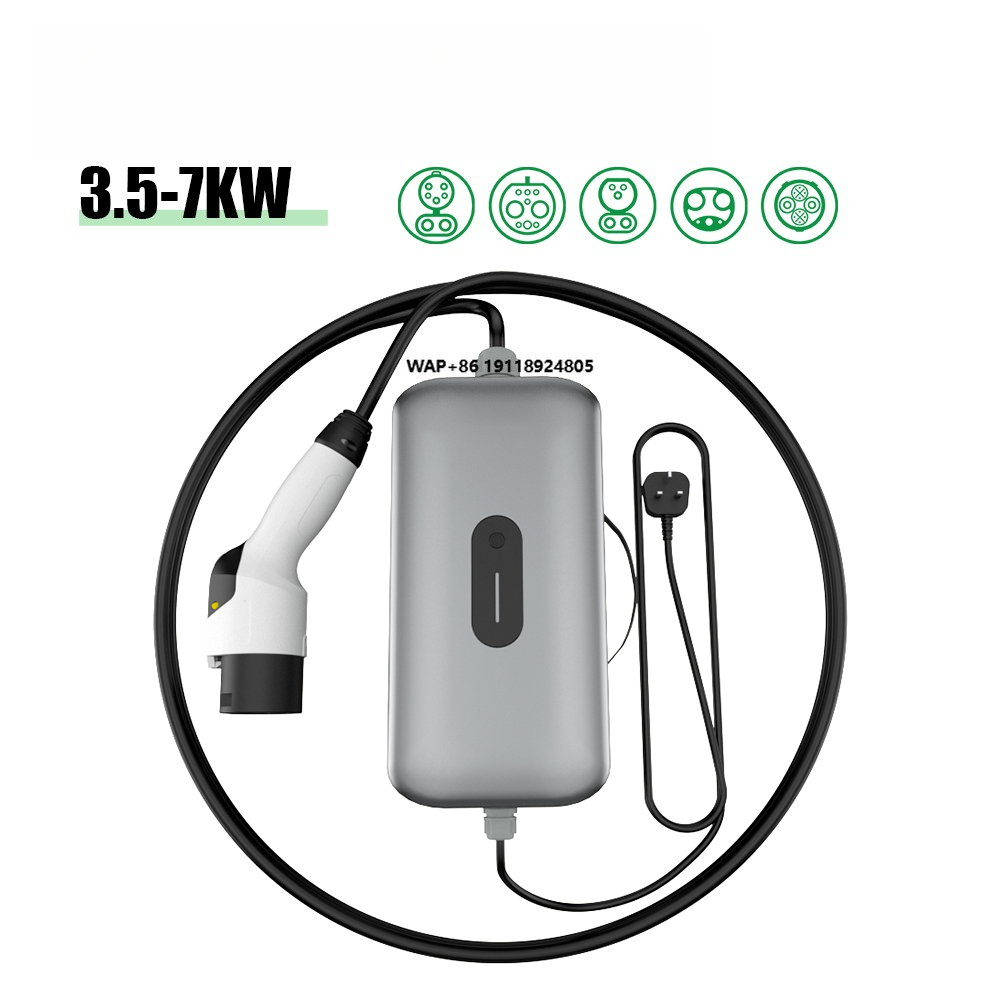 Ev Charging Cable - Electway เครื่องชาร์จรถยนต์ไฟฟ้าแบบพกพา DC รุ่นใหม่ 3.5kW 7kW