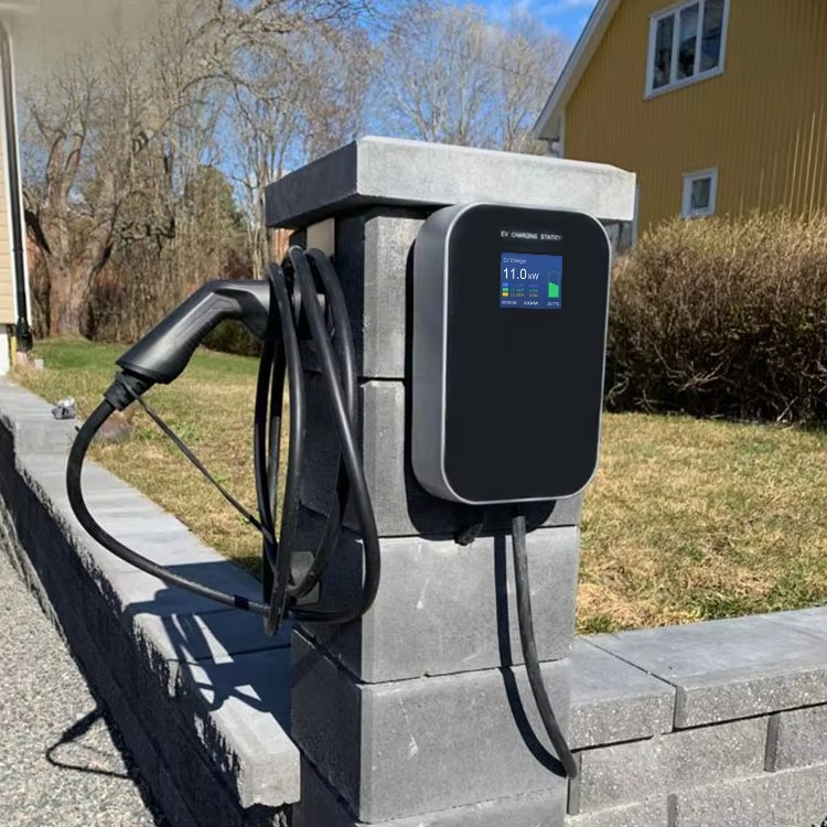Wallbox Ev - สถานีชาร์จไฟฟ้าแบบติดผนัง OEM Mode 3 16A 3