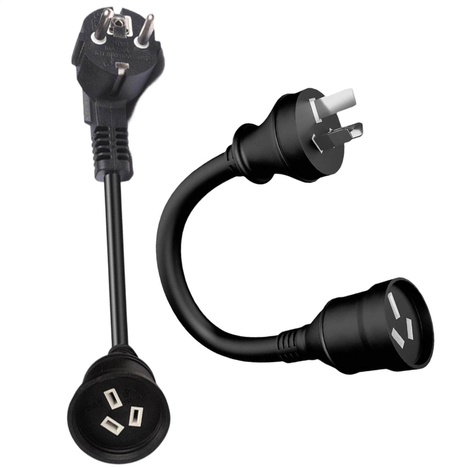 Ev Charging Cable - สายต่อชาร์จ EV แบบทนทาน 10A-15A พร้อมหัวต่ออะแดปเตอร์ไฟฟ้า สายต่อชาร์จ