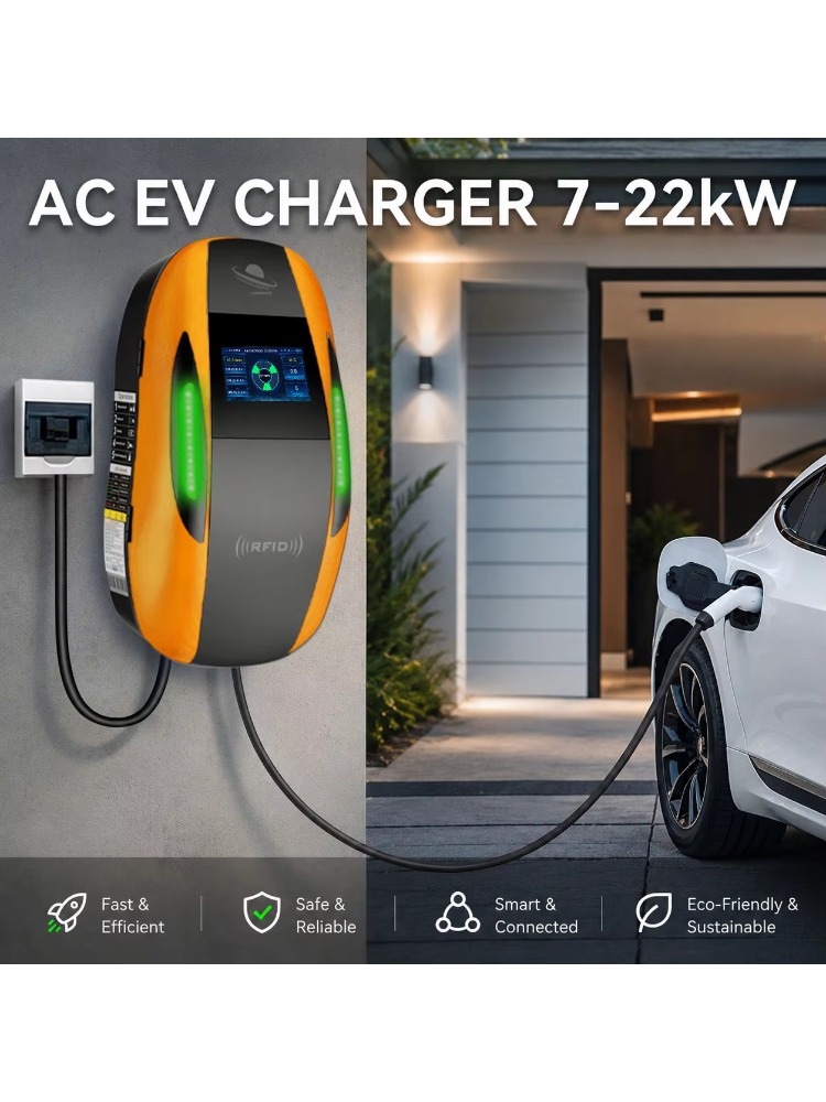 เครื่องชาร์จรถยนต์ไฟฟ้า AC กัน - Type 2 Charger บทวิจารณ์และราคา