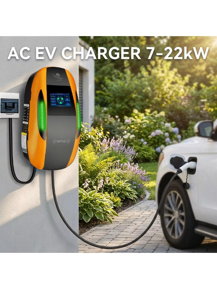 เครื่องชาร์จรถยนต์ไฟฟ้า AC กัน - Type 2 Charger บทวิจารณ์และราคา