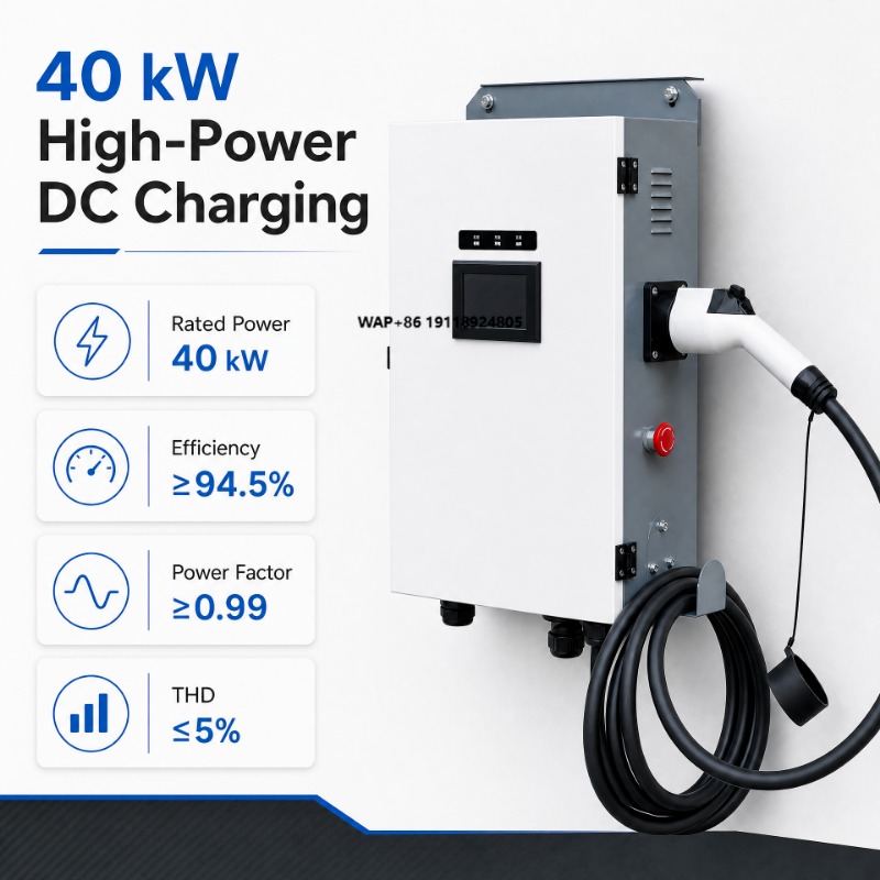 สถานีชาร์จแบบติดตั้งบนพื้น สถา - Fast Ev Charger บทวิจารณ์และราคา