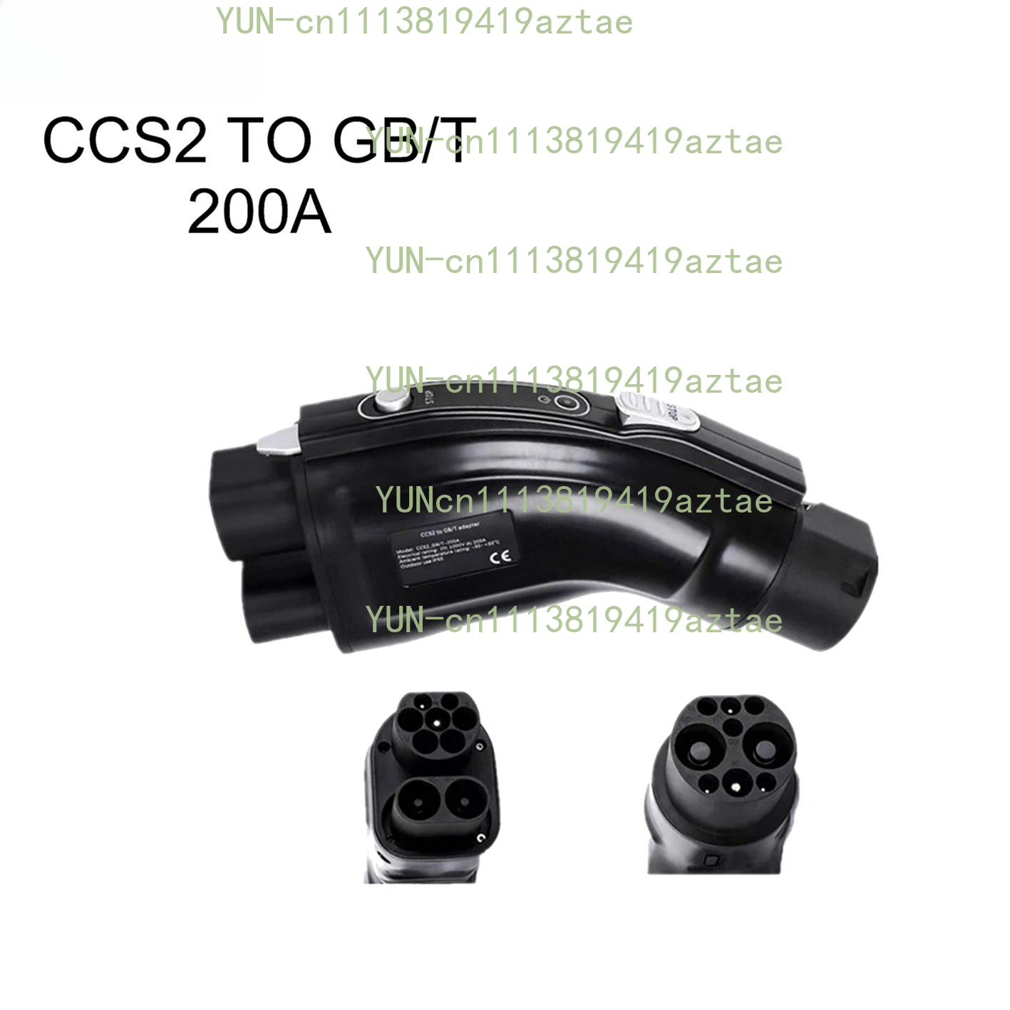 อะแดปเตอร์แปลงหัวชาร์จเร็ว DC  - Gb/T To Ccs2 200A Fast Charging Adapter บทวิจารณ์และราคา