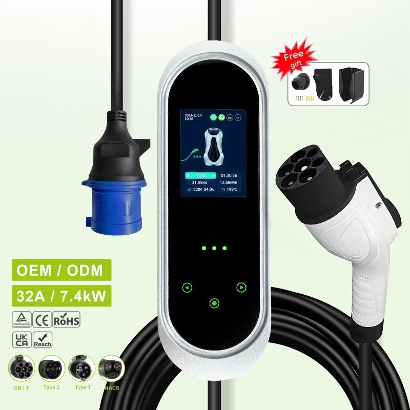 เครื่องชาร์จรถยนต์ไฟฟ้าแบบพกพา - Portable Ev Charger บทวิจารณ์และราคา