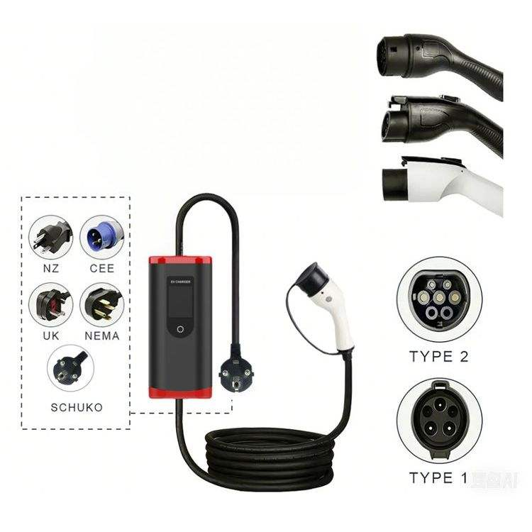 เครื่องชาร์จรถยนต์ไฟฟ้าแบบพกพา - Type 2 Charger บทวิจารณ์และราคา