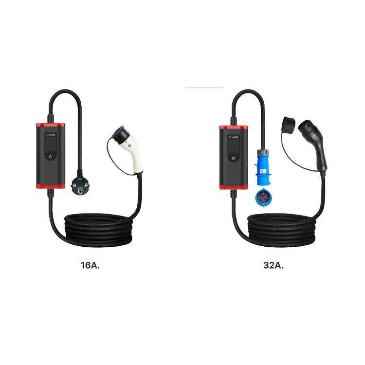 เครื่องชาร์จรถยนต์ไฟฟ้าแบบพกพา - Type 2 Charger บทวิจารณ์และราคา