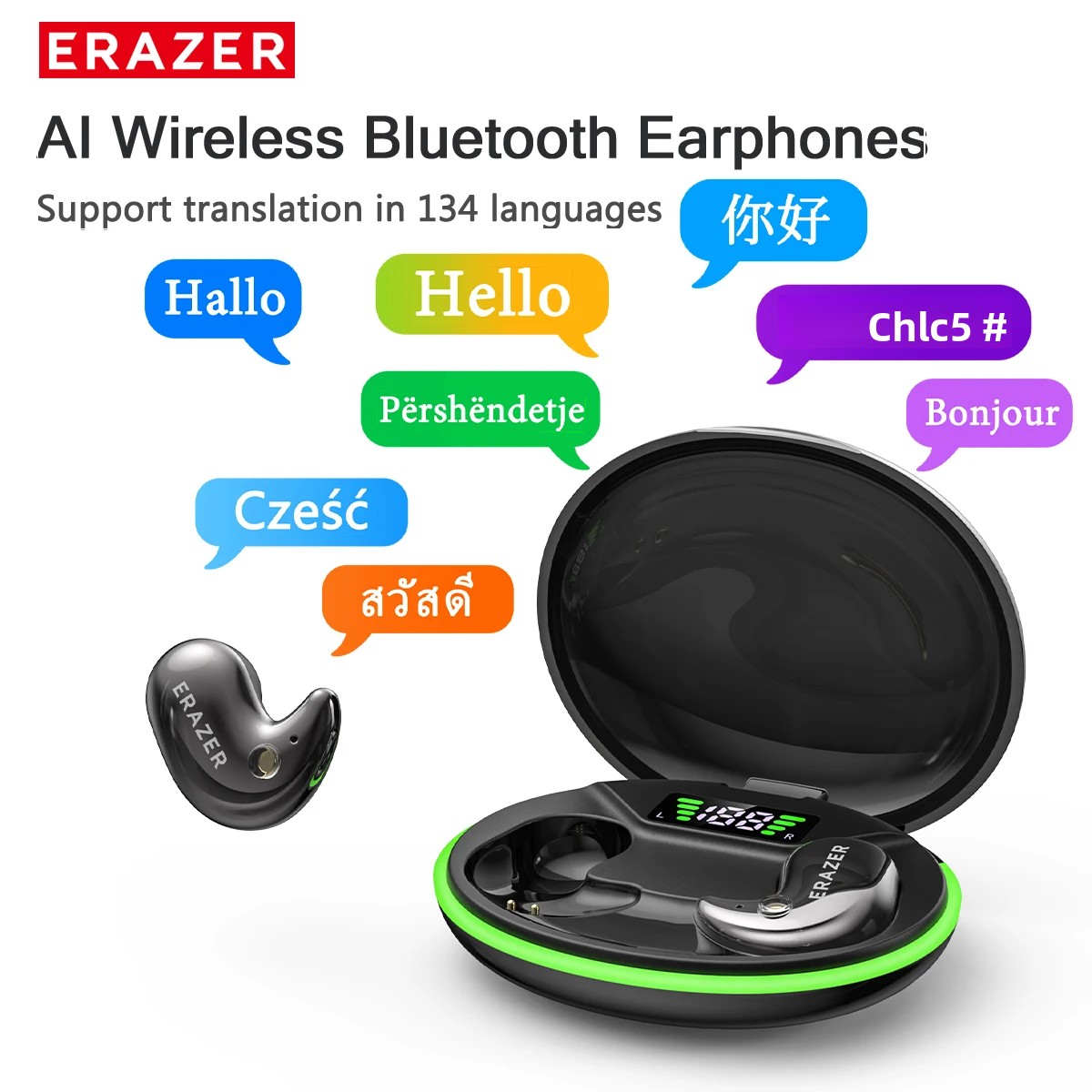 หูฟังบลูทูธแบบอินเอียร์ EARZER - Type 2 Charger บทวิจารณ์และราคา