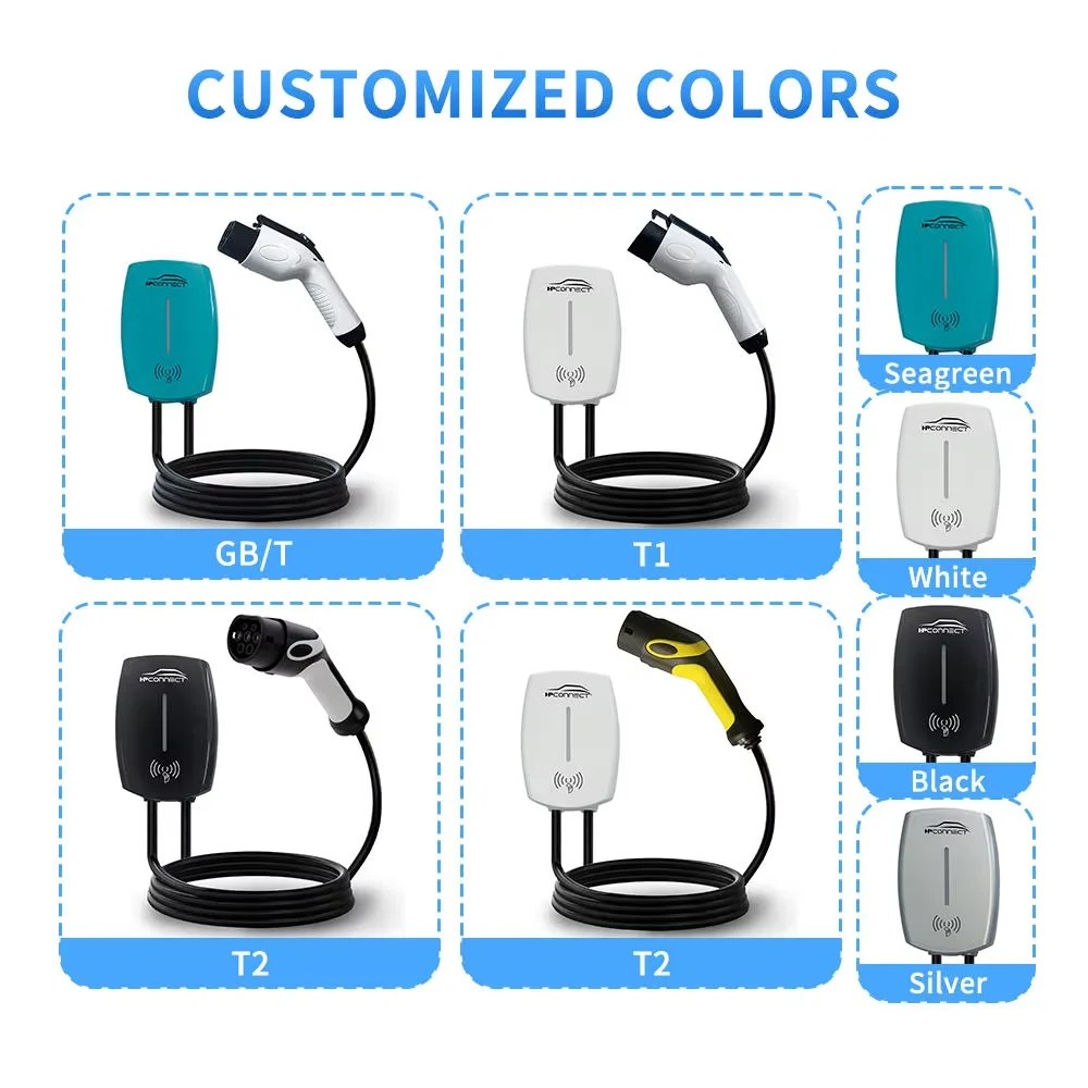 11kw 22kw 16A 32A สถานีชาร์จรถ - Wallbox Ev บทวิจารณ์และราคา