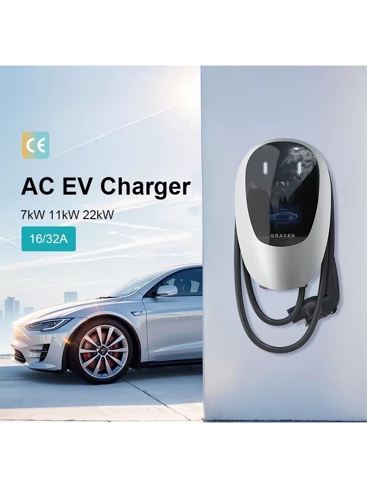 เครื่องชาร์จรถยนต์ไฟฟ้าสำหรับใ - Type 2 Charger บทวิจารณ์และราคา