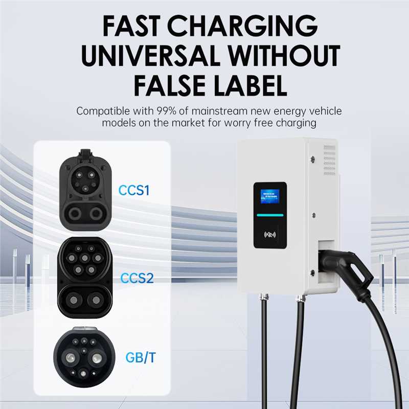 RSCHG 20kw CCS1 IP54 เครื่องชา - Fast Ev Charger บทวิจารณ์และราคา
